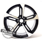 ALU FELGA AUDI 5X112 19" A513CP ET43 CRNA POLIRANA - Slika 2