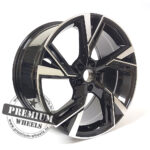 ALU FELGA ZA AUDI 5X112 20" A6105CP ET25 CRNA SA POLIRANIM