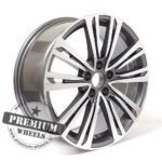 ALU FELGA ZA AUDI 5X112 18" A696SP ET44 SIVA SA POLIRANIM