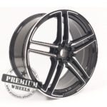 ALU FELGA AUDI 5X112 21" AB1152CP ET31 CRNA SA POLIRANIM