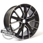 ALU FELGA AUDI 5X112 18" ABK5131CMP ET39 CRNA POLUMATT SA POLIRANIM