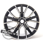 ALU FELGA AUDI 5X112 20" ABK5131CCP ET35 CRNA SA POLIRANIM - Slika 2