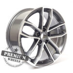 ALU FELGA AUDI 5X112 18" ABK5232SP ET30 SIVA POLIRANA