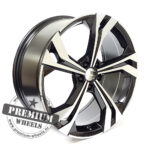 ALU FELGA AUDI 5X112 20" ABK5873CP ET36 CRNA POLIRANA