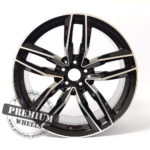 ALU FELGA AUDI 5X100 16" ABK690CP ET34 CRNA SA POLIRANIM - Slika 2