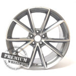 ALU FELGA AUDI 5X100 17" ABK703SP ET39 SIVA SA POLIRANIM - Slika 2