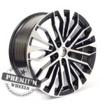 ALU FELGA AUDI 5X112 19" ABY1096CP ET40 CRNA SA POLIRANIM