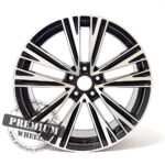 ALU FELGA AUDI 5X112 18" ABY1424CCP ET35 CRNA SA POLIRANIM - Slika 2