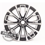 ALU FELGA AUDI 5X112 18" ABY1453CP ET39 CRNA POLIRANA - Slika 2