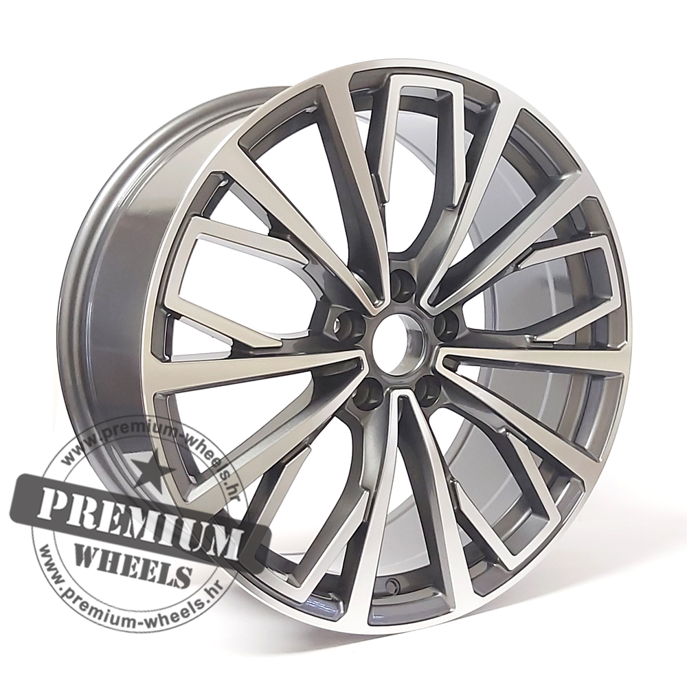 ABY1453SP ALU FELGA AUDI 5X112 19" ABY1453SP ET40 SIVA POLIRANA - Slika 1