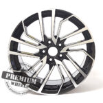 ALU FELGA AUDI 5X112 18" ABY1618CP ET45 CRNA POLIRANA - Slika 2