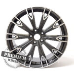 ALU FELGA AUDI 5X112 19" AHL1069SP ET35 SIVA POLIRANA - Slika 2