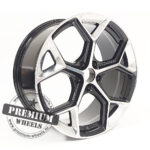 ALU FELGA ZA AUDI 5X112 20" AI5598CP ET34 CRNA SA POLIRANIM