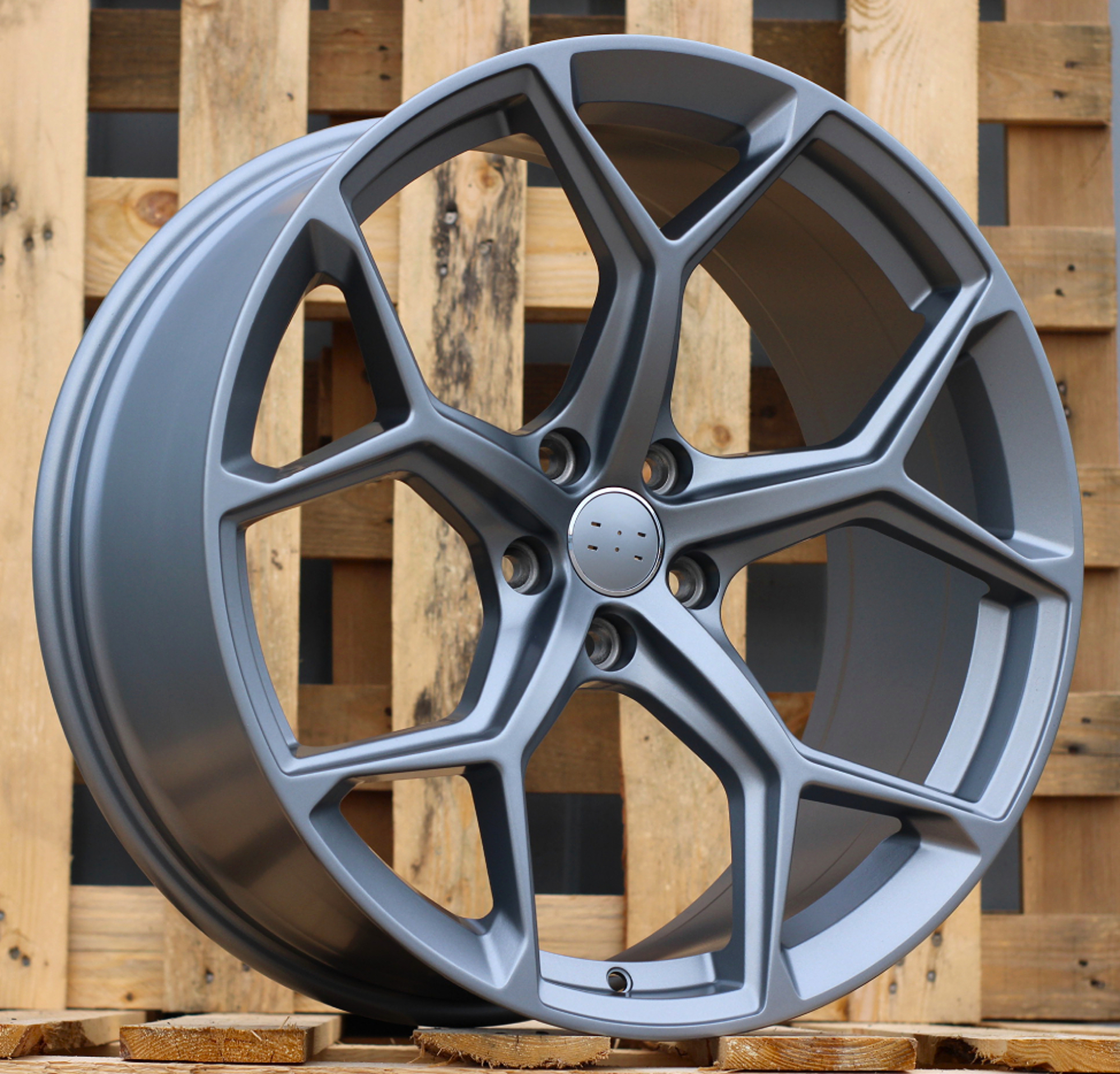 AI5598GM ALU FELGA ZA AUDI 5X112 20" AI5598GM ET34 GUNMETAL POLUMAT - Slika 1