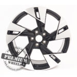 ALU FELGA ZA AUDI 5X112 20" AI5640CP ET38 CRNA SA POLIRANIM - Slika 2