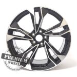 ALU FELGA AUDI 5X112 18" AIND5493CP ET31 CRNA SA POLIRANIM - Slika 2