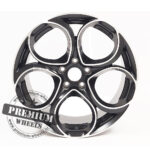 ALU FELGA ZA ALFA ROMEO 5X110 19" ARL2387CMP ET34 CRNA POLUMAT SA POLIRANIM - Slika 2