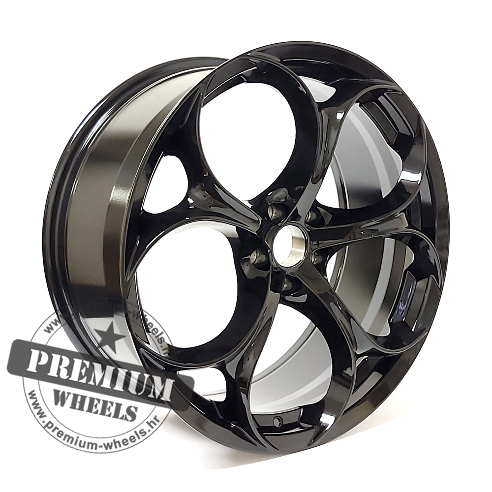 ARLU1664C ALU FELGA ALFA ROMEO 5X110 19" ARLU1664 ET33 CRNA - Slika 1