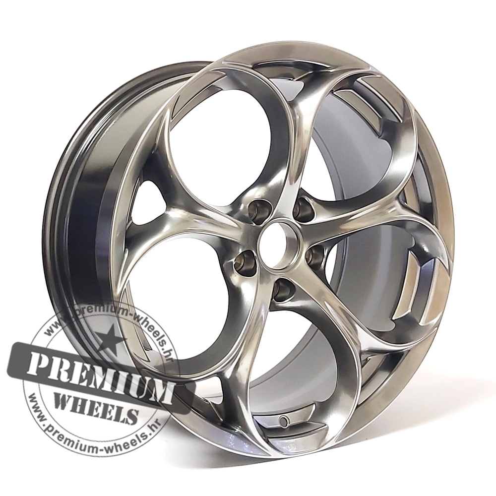 ARLU1664TS ALU FELGA ALFA ROMEO 5X110 19" ARLU1664 ET33 TAMNO SJAJNA - Slika 1