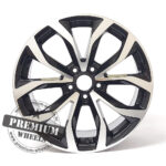 ALU FELGA AUDI 5X112 17" AXF562CP ET45 CRNA POLIRANA - Slika 2