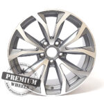 ALU FELGA AUDI 5X112 18" AXF562SP ET43 SIVA POLIRANA - Slika 2