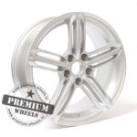 ALU FELGA AUDI 5X112 17" AXF657SR ET35 SREBRNA