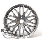 ALU FELGA AUDI 5X112 18" AXFE05SPR ET42 SIVA SA POLIRANIM RUBOM - Slika 2