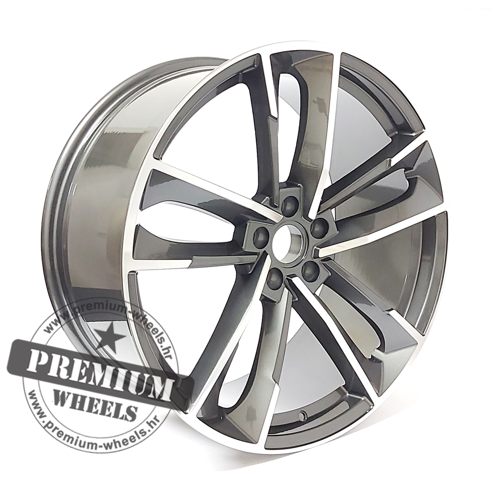 AXFE81SP ALU FELGA AUDI 5X112 20" AXFE81SP ET33 SIVA SA POLIRANIM - Slika 1