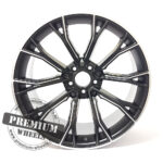ALU FELGA BMW 5X120 20" BA5385CP ET38 CRNA SA POLIRANIM - Slika 2