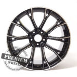 ALU FELGA BMW 5X112 19" BA5385CP ET25 CRNA POLIRANA - Slika 2