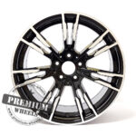 ALU FELGA BMW 5X120 20" BA7065CP ET38 CRNA SA POLIRANIM - Slika 2