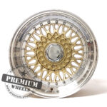 ALU FELGA BBS 4X100 15″ BBY479ZPR ET20 ZLATNA SA POLIRANIM RUBOM - Slika 2