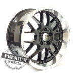 ALU FELGA BBS STYLE 5X120 18" BBY773 ET20 CRNA SA POLIRANIM RUBOM