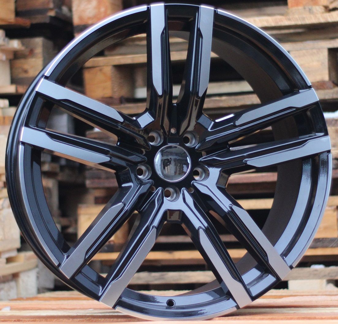 BFE246CP.jfif_ ALU FELGA BMW 5X112 21" BFE246CP ET43 CRNA SA POLIRANIM - Slika 1