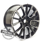 ALU FELGA BMW 5X112 19" BHE5047CCP ET25 CRNA SA POLIRANIM