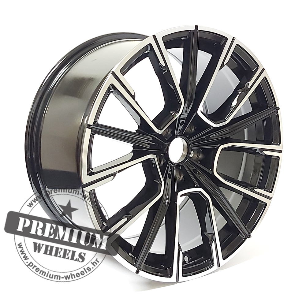 BHE5047CP ALU FELGA BMW 5X112 19" BHE5047CCP ET25 CRNA SA POLIRANIM - Slika 1