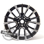 ALU FELGA BMW 5X112 19" BHE5047CCP ET25 CRNA SA POLIRANIM - Slika 2