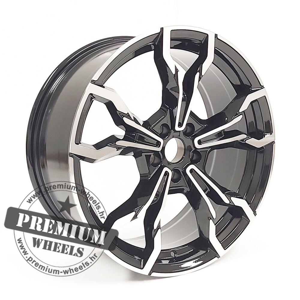 BI5596CP ALU FELGA ZA BMW 5X112 20" BI5596CP ET30 CRNA SA POLIRANIM - Slika 1