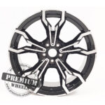 ALU FELGA ZA BMW 5X112 20" BI5596CP ET30 CRNA SA POLIRANIM - Slika 2