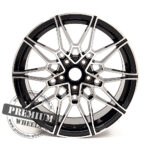 ALU FELGA ZA BMW 5X120 18" BIN0293CP ET34 CRNA SA POLIRANIM - Slika 2