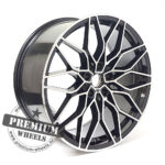 ALU FELGA ZA BMW 5X112 20" BIN292CP ET25 CRNA SA POLIRANIM