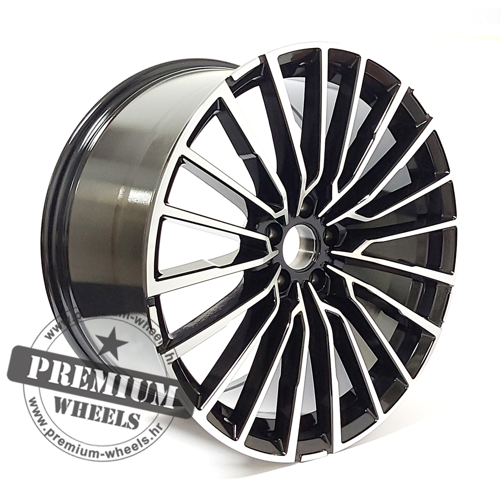 BK5569CP ALU FELGA BMW 5X112 20" BK5569CP ET25 CRNA SA POLIRANIM - Slika 1