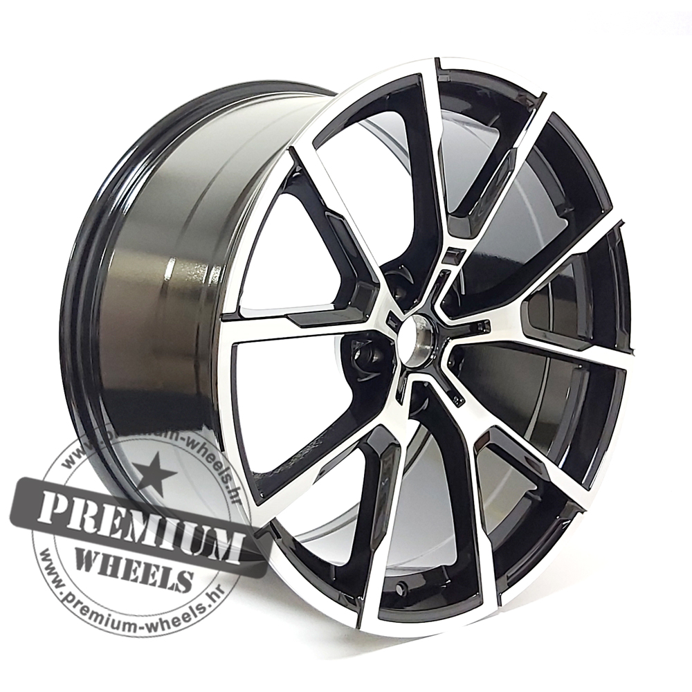 BK5601CP-1 ALU FELGA BMW 5X120 20" BK5601CP ET42 CRNA SA POLIRANIM - Slika 1
