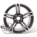ALU FELGA BMW 5X120 18" BK855CP ET34 CRNA SA POLIRANIM - Slika 2