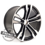 ALU FELGA BMW 5X120 20" BK924CP ET40 CRNA SA POLIRANIM