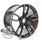 ALU FELGA ZA BMW 5X112 19" BM7104CP ET28 CRNA SA POLIRANIM