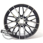 ALU FELGA ZA BMW 5X120 20" BM740CP ET34 CRNA SA POLIRANIM - Slika 2