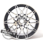 ALU FELGA ZA BMW 5X120 19" BM758CP ET42 CRNA SA POLIRANIM - Slika 2