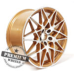 ALU FELGA ZA BMW 5X120 20" BM758ZP ET33 ZLATNA SA POLIRANIM