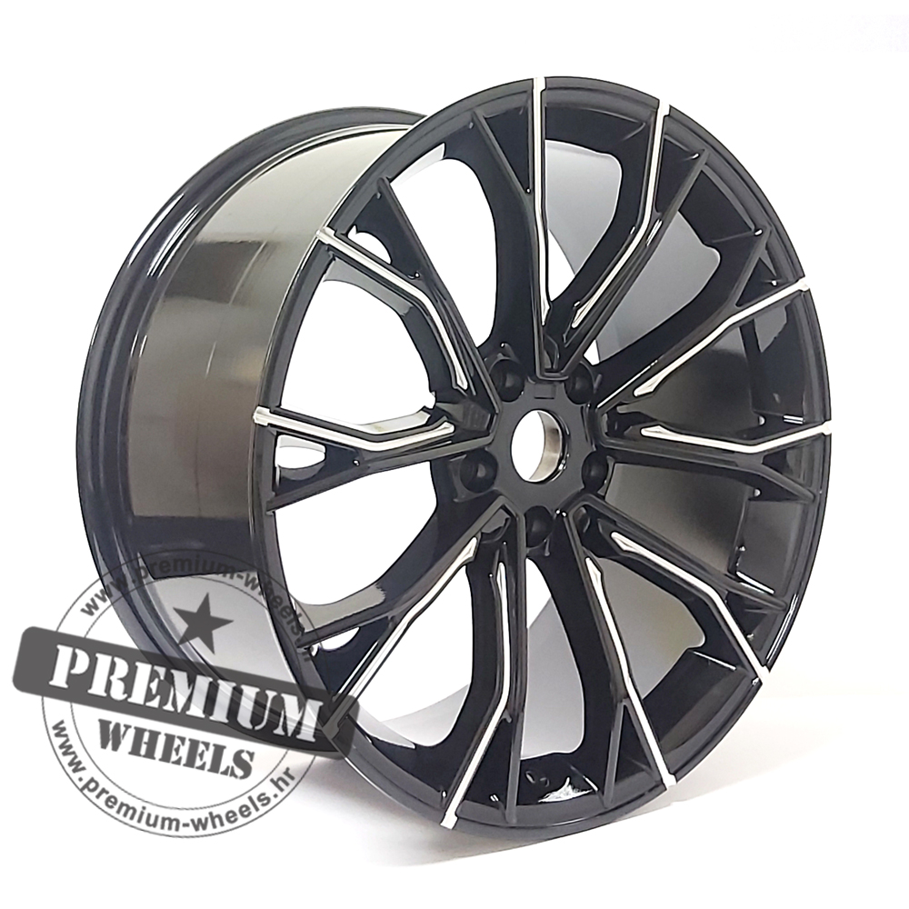 BM768CP ALU FELGA ZA BMW 5X120 20" BM768CP ET40 CRNA SA POLIRANIM - Slika 1